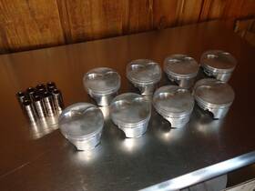Je4.070 Je Pistons Engine Piston Ls Chevrolet Chevy 4.070 Inch Bore 1.140 .927 Set Of 8