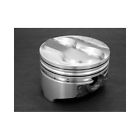 Kb179-030 Keith Pistons Black Dome Bore Ring Sbc Set 800745051820