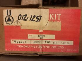 Ks Pistons 13101-34010 3x Toyota 18r Rb Br E Standard With Rings