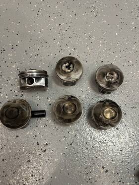 Aj126 Land Rover Jaguar Factory Oem Pistons 3.0 Supercharged