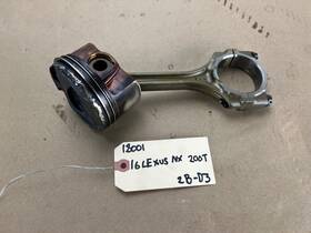 Lexus 18001 2015-2021 Nx Is Rc 300 200t 2.0 Turbo Engine Motor Piston And Connecting Rod
