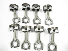 02.10.2025 Lexus Dm53 251 Lc500 Lc 500 2018 5.0l Rwd Engine Motor Piston Set 8 Pcs 18-21 Y3