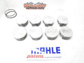 197754765 Mahle Gas Ported 4.165 Bore Pistons Sb Chevy Imca Ump Sbc