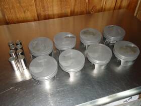 350390f03 Mahle Pistons Engine Piston Ford 460 V-8 4.390 Inch Bore Set Of 8