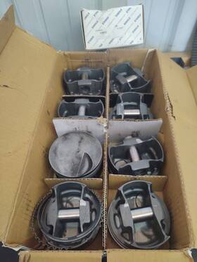 Bbc645280f03 Mahle Bbc 454 .030 Forged 4.280 Pistons And Rings