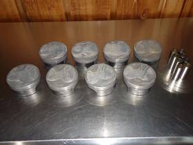 Ma4125 Mahle Pistons Engine Dome Piston Chevrolet Chevy 4.125 Inch Bore Set Of 8
