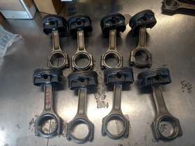 4.075bore Mahle Motorsport 930225275 8 Pistons 428ci 4.100stroke With Aft. 6.125 Rods