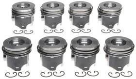 2243525020 Mahle Oe Cummins B 102l37 A1 .020 With Pc Eng Pack Piston Set 6
