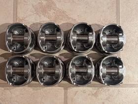 2243935wr Mahle Original Set Of 8 Pistons With Rings
