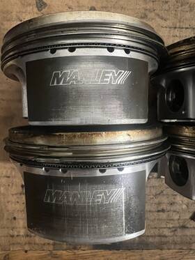 612200c-4 Manley Performance Forged Pistons Fits Subaru Wrx 9.0 1 Ej257 Sti 8.5 99.50mm Std -17 Cc
