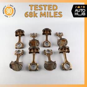 244739 Maserati Quattroporte M139 4.7l Engine Motor Piston Connecting Rod Set Oem 68k