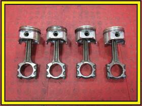 Bpy1-11-sa0a Mazda 94-97 Miata Mx-5 1.8l Na8 Complete Set Of 4 Std Pistons And Rods Oem 7050