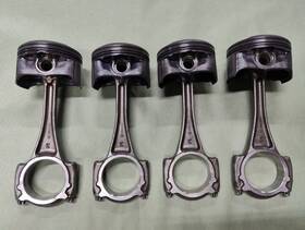Mazda Pyy3 11 Sa0 2019 23 3 2.5l Oem Piston Connecting Rod Set 4 Skya Tive Good Condition