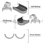 Mb-rb-tw-62091 Aftermarket Brands Sentra Nx Main Rod Engine Bearings Dohc