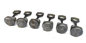 2720301318 Mercedes 06-11 C Slk W203 W204 R171 3.0l Engine Piston And Connecting Rod Set 6