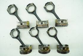 Mercedes-benz 272030161864 2006-2009 W209 Clk350 3.5l Engine Motor Pistons And Connecting Rods 6-set