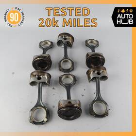 2760300020 Mercedes-benz W212 E350 C300 M276 Engine Motor Piston Connecting Rod Set Oem 20k