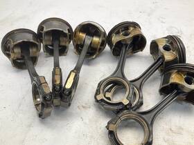 304.mb1b14 Mercedes-benz 300-85049 13 14 13-14 C-class W204 M276 De35 Engine Piston With Connecting Rod Set 6 Q