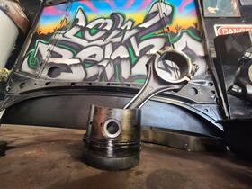 Om615 Mercedes-benz 61502 240d Non-turbo Diesel 1 Piston Connecting Rods