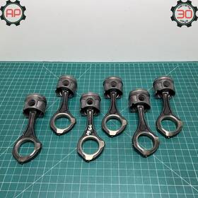 6420300418 Mercedes-benz 07-12 Om642 Diesel Engine Piston Connection Rod Set Kit Oem
