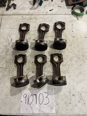9044r0 Mercedes-benz 98-05 E320 C320 Engine Motor Piston Connecting Rod V6 6-set Oem