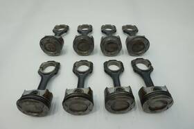 A2780301517 Mercedes-benz Set 8 Engine Piston With Connecting Rod Sl550 R231 M278 13-20