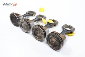 A278030231764 Mercedes-benz 2013 Gl550 X166 4.6l V8 Engine Motor Left Side Piston Oem -set Of 4
