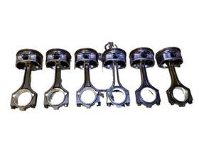Mercury 3w4z6108a 2007 Milan 3.0l Piston With Connecting Rod 6pcs Oem