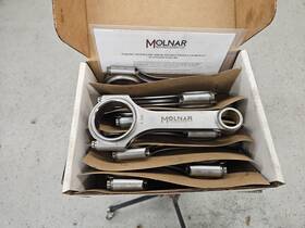Ch6635vtb8-a Molnar Technologies Bbc Big Block Chev Billet H-beam Rods - 6.635 Inch