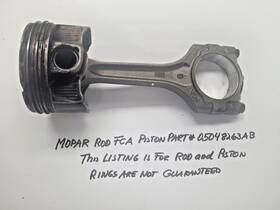 05048263ab Mopar 4 Cylinder Rod And Piston - Used