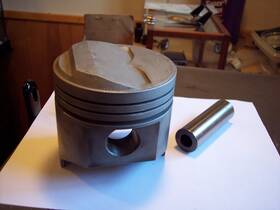 2402398 Mopar Dome Pistons N.o.s. 426 Max Wedge 4.250 Bore 1.09 Pin