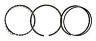 Ms9150-5 Total Seal In Bore Maxseal Piston Rings Kit