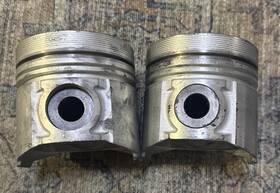 Oe-spec 8-97176-642-0 2 Packs Piston Ec0206t 8-97176-643-0 For Isuzu 4bd2t Engine