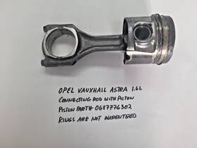 0687776302 Opel Vauxhall Astra 1.6l Rod And Piston - Used