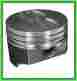 3437hc P5016 Enginetech Gm Sbc 350 Chevy Flat Top Hypereutetic Pistons With Moly Rings Set Of 8