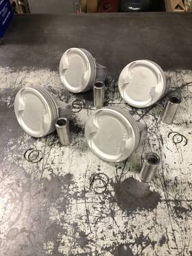 13010-raa-a00 Performance Part Oem Standard 87mm Pistons For Honda Accord Cr-v Element 2.4l Dohc K24a4 K24z1 A8