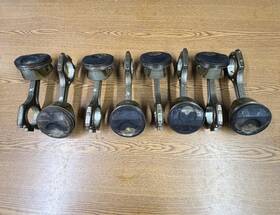 Porsche 304-998026 2008-2014 Cayenne 4.8l Engine Motor Piston And Connecting Rod Set Of 8 Oem