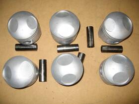 90110390201 Porsche 911 2 Liter Pistons With Wrist Pins Mahle 80v79 9.0 Cr