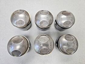 90110390901 Porsche Set Of 6 Nice Original Genuine Mahle 911e Pistons 9.1 1 80v79 1969 Nla