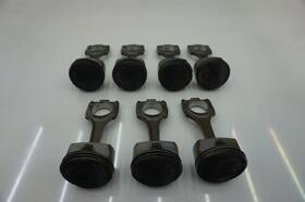Porsche 94810304827 Set 7 Engine Piston With Connecting Rod Panamera 4s 2010-2012