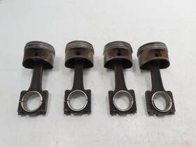 Porsche 95110309101 944 Turbo 951 #1323 Piston Set Connecting Rod Engine 2.5l M44.51 9511030