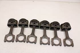 98710305113 Porsche Boxster S Cayman 3.4l Pistons Rods Piston Set 15k Miles Oem 2006-2008