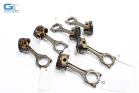H00634 Porsche Cayenne 3.6l Engine Motor Piston And Connecting Rod Oem 11-18 -set Of 6