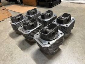 100p46 Porsche /mahle Used 1996-97 911 993 Twin Turbo 3.6 Lt Engine 100 Mm Piston/cylinder Set
