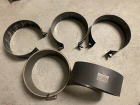 Powerhouse Products Pow104070 4.310 Engine Piston Ring Compressor Sleeve Set With Tools. Fixed And Adj. Tapered