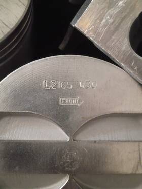 Seal Power L2165 Small Block Chevy 327 .030 Forged Pistons