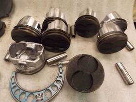 H336-030 Sealed Power Speed Pro H336 030 Hypereutectic Flat Top Pistons Set/8 Ford 5.8l 351w Low Miles