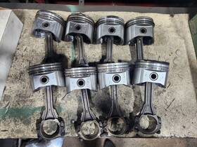 H392np Sealed Power 455 Buick Pistons And Rods With Arp Bolts .030 Over Power/speed-pro
