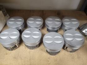 L2256f.030 Sealed Power Sbc Forged Flat Top Pistons #