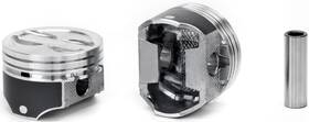 1476hc Silv-o-lite Fits 1969-1990 Chevrolet Gmc 350 5.7l - 8 Hypereutectic Pistons And Moly Rings